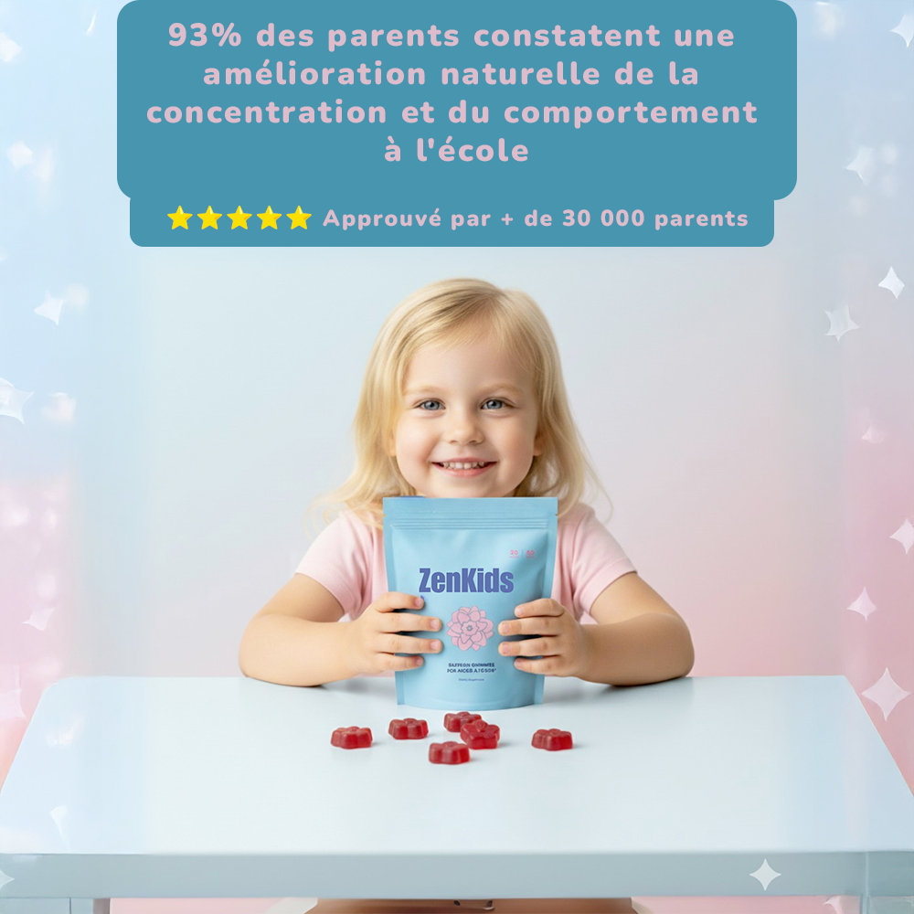 Gummies ZenKids au Safran