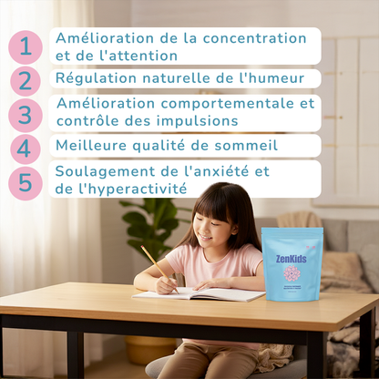 Gummies ZenKids au Safran